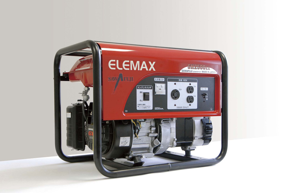 ELEMAXガソリンエンジン発電機「SH2500EX」